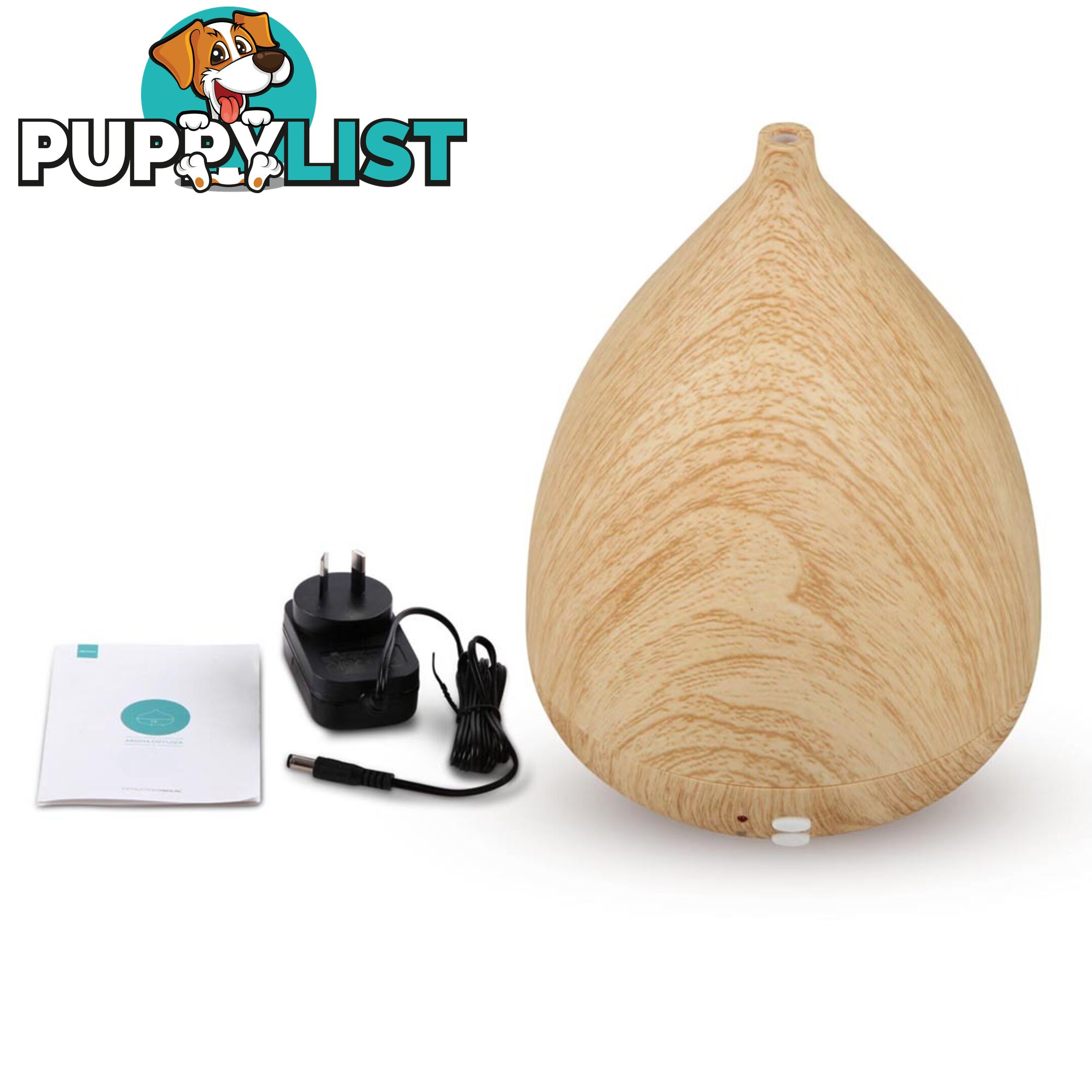 300ml 4-in-1 Aroma Diffuser Light Wood