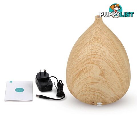 300ml 4-in-1 Aroma Diffuser Light Wood