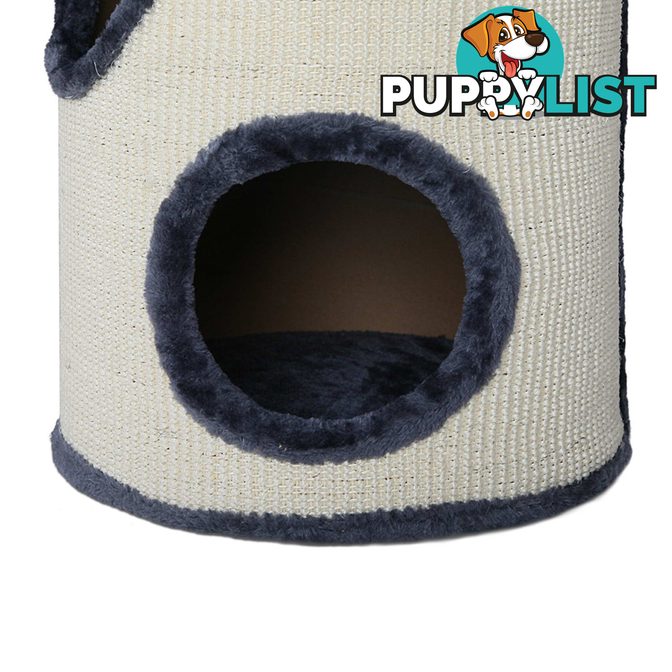 Soft Plush Cat Scratcher Condo - 3 Level _ 70CM