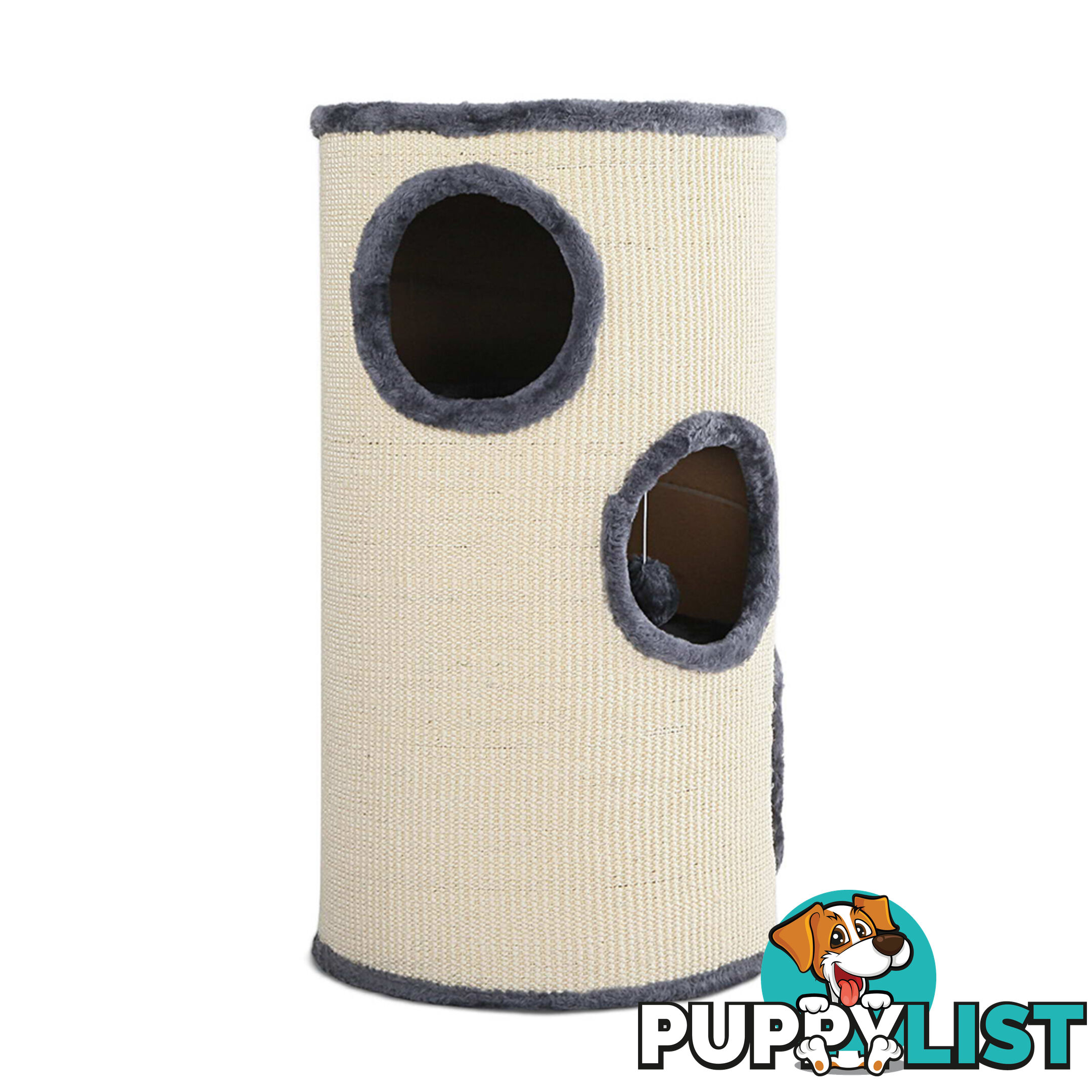 Soft Plush Cat Scratcher Condo - 3 Level _ 70CM