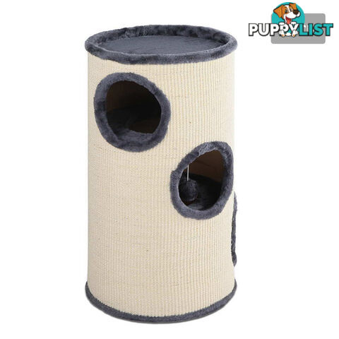 Soft Plush Cat Scratcher Condo - 3 Level _ 70CM