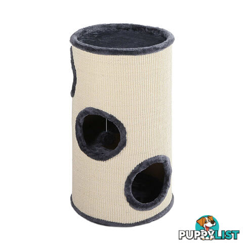 Soft Plush Cat Scratcher Condo - 3 Level _ 70CM