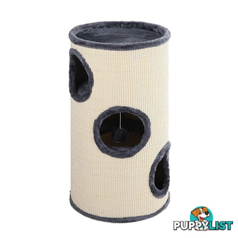 Soft Plush Cat Scratcher Condo - 3 Level _ 70CM