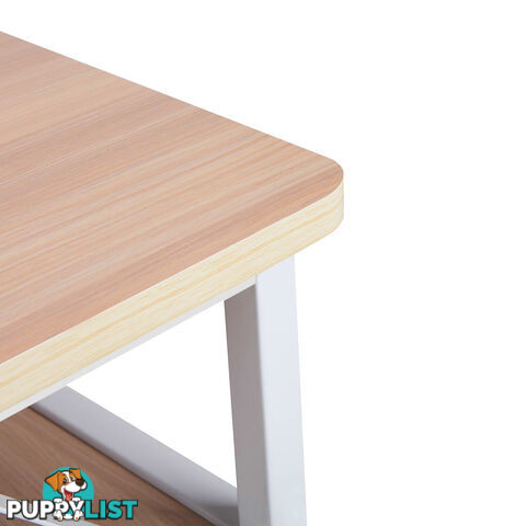 Study Work Desk Natural Wood _ 77CM