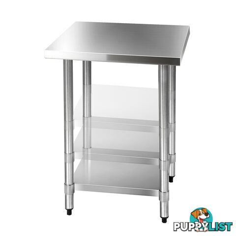 430 Stainless Steel Kitchen Work Bench Table 610mm