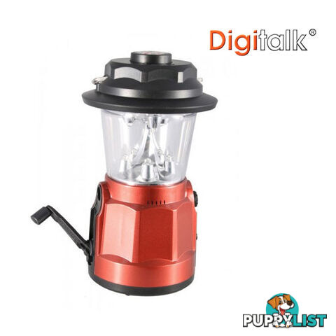 Portable Dynamo LED Lantern Radio with Built-In Compass