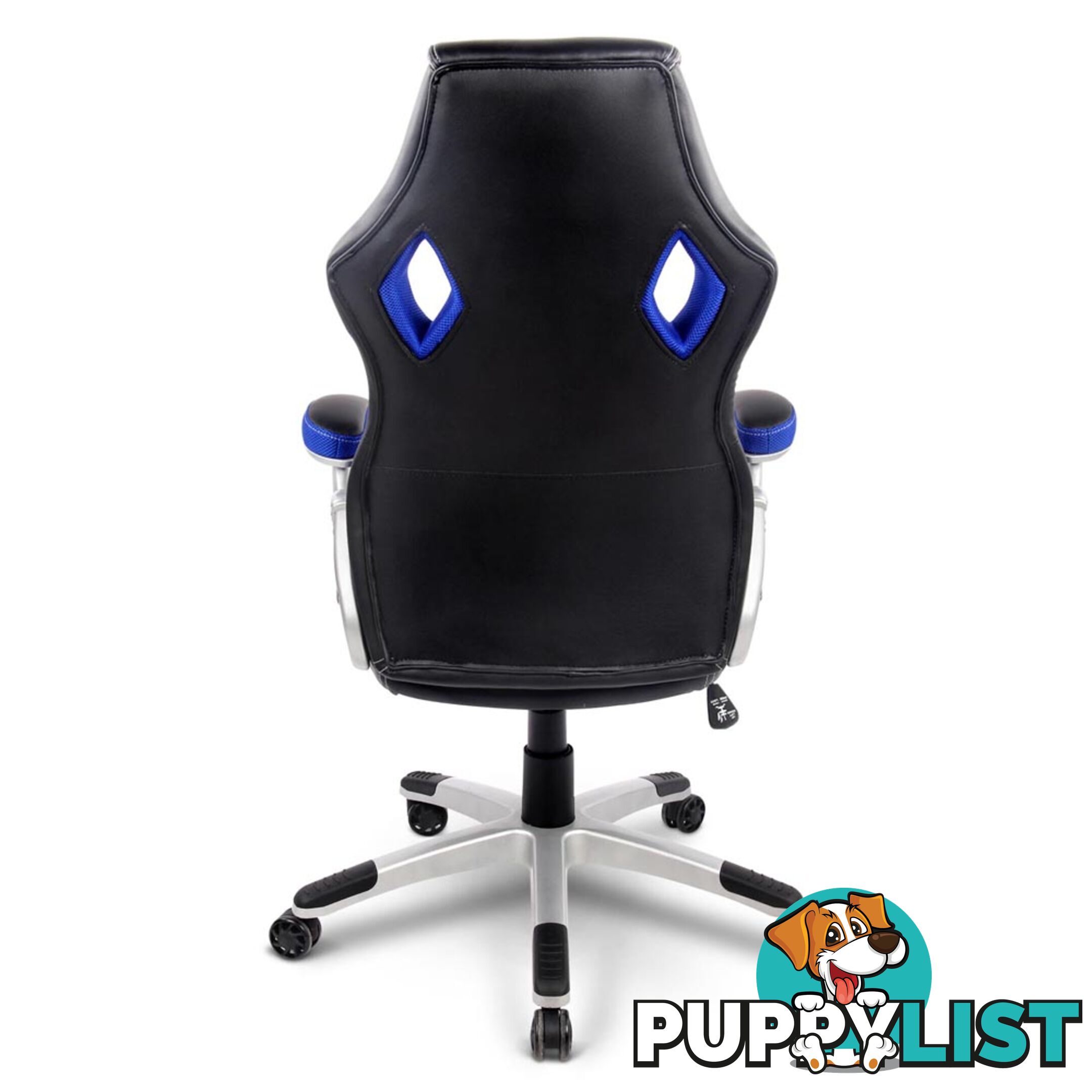 PU Leather & Mesh Racing Style Office Chair