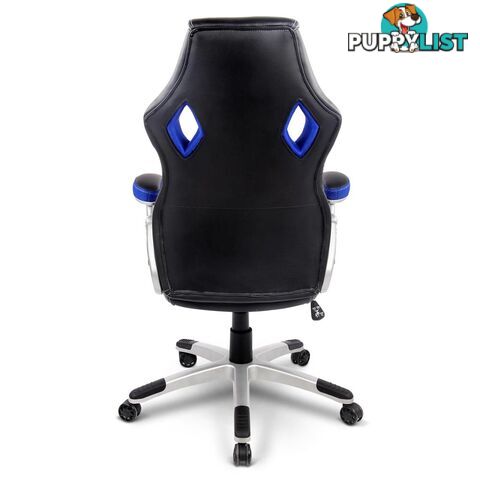 PU Leather & Mesh Racing Style Office Chair