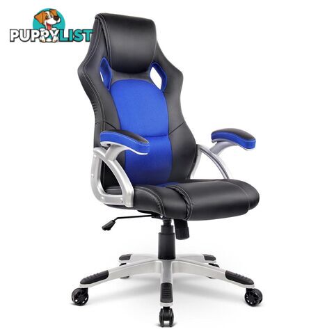 PU Leather & Mesh Racing Style Office Chair