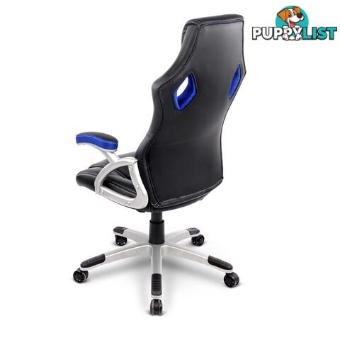 PU Leather & Mesh Racing Style Office Chair