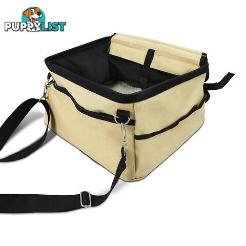 Pet Car Carrier _ Beige