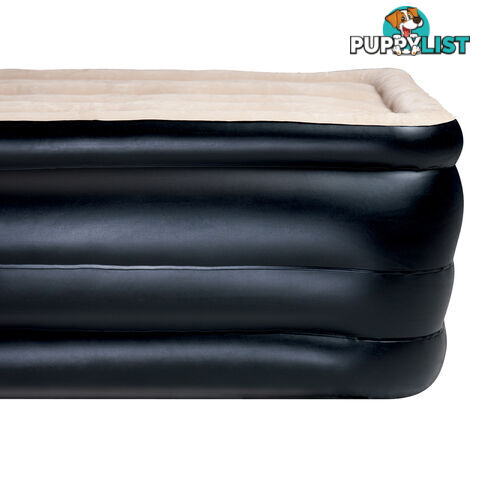 Bestway Single Inflatable Air Mattress Bed w/ Built-in Pump Black