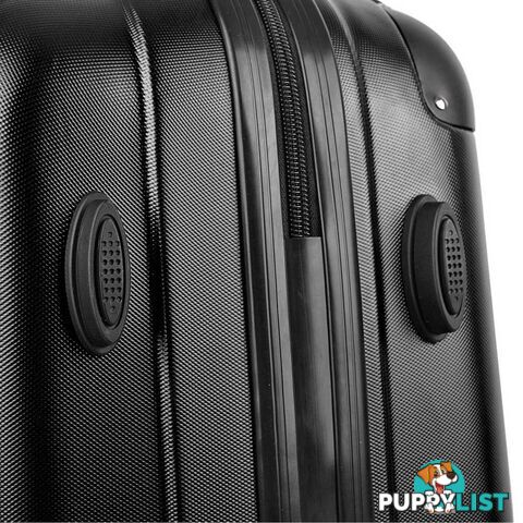 20"  Wanderlite Luggage Case  Black