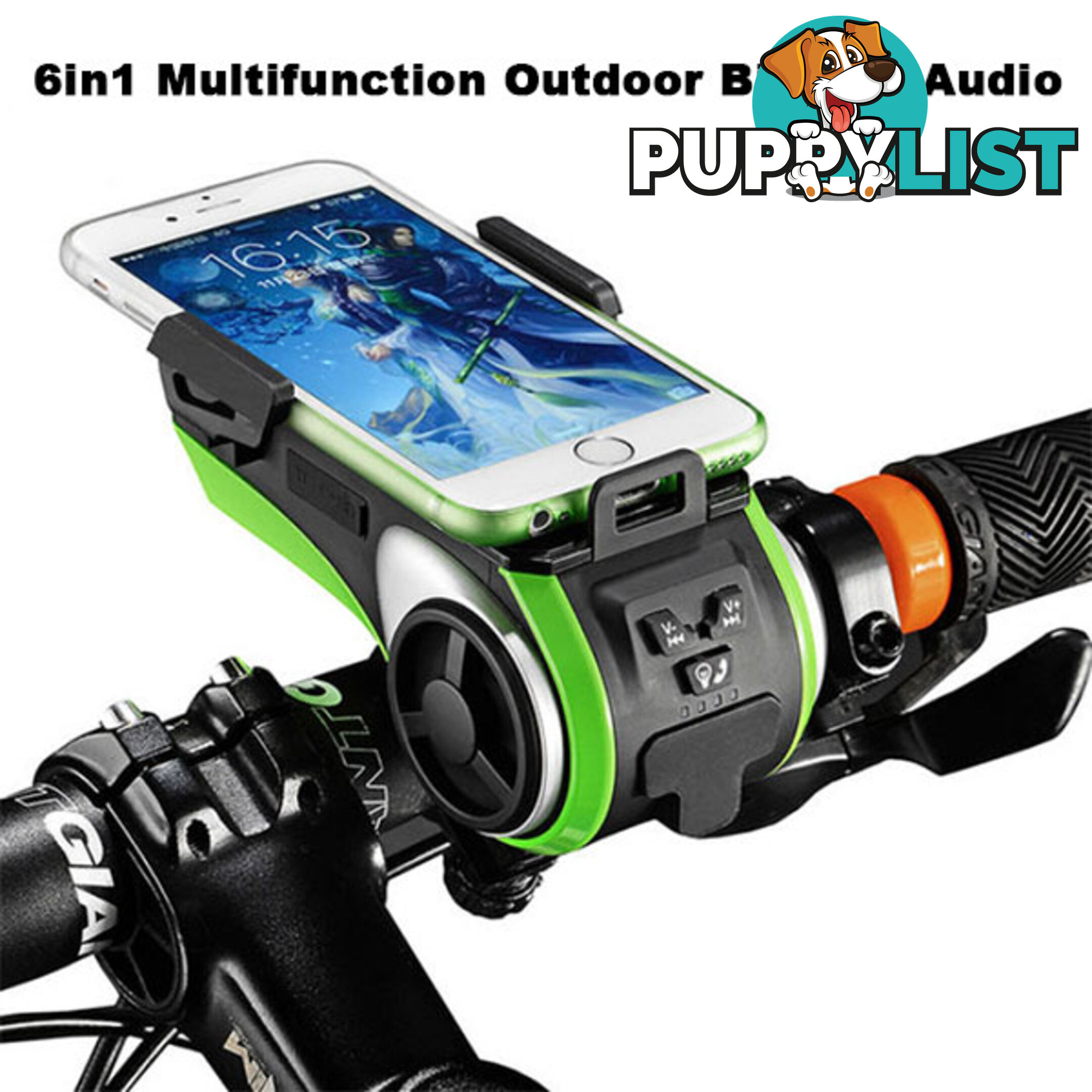 6in1 Multifunction Outdoor Bicycle Audio