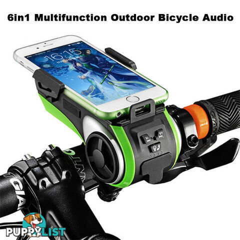 6in1 Multifunction Outdoor Bicycle Audio