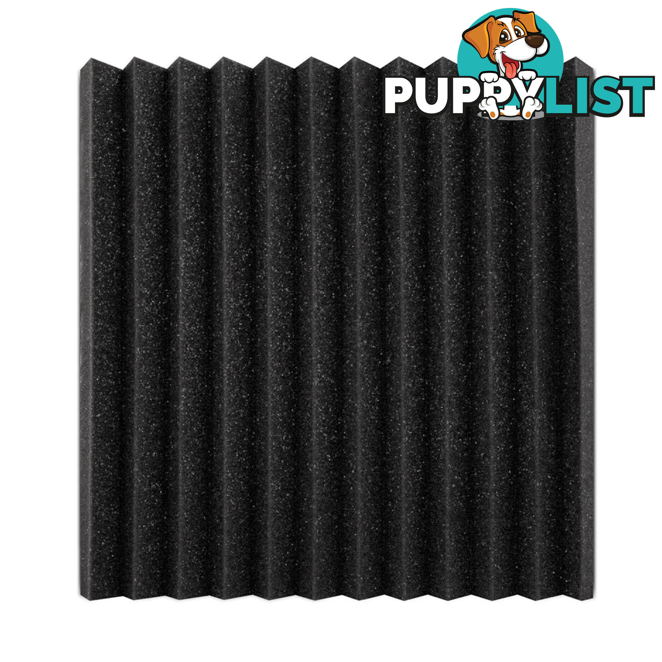 12 Teeth Wedge 30 x 30cm Acoustic Foam Panels x 40