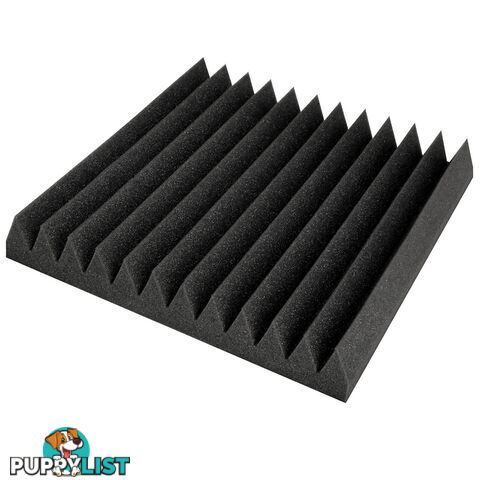 12 Teeth Wedge 30 x 30cm Acoustic Foam Panels x 40