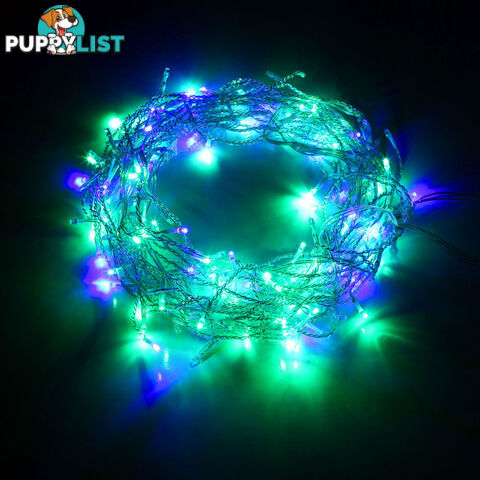 800 LED Christmas Icicle Light w/ 8 Function Controller Multicolour