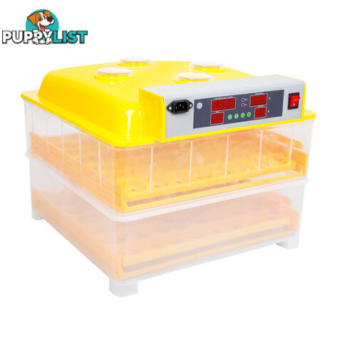 Automatic 112 Egg Incubator Yellow