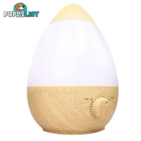 Ultrasonic Cool Mist Air Humidifier 2.3L Natural Wood