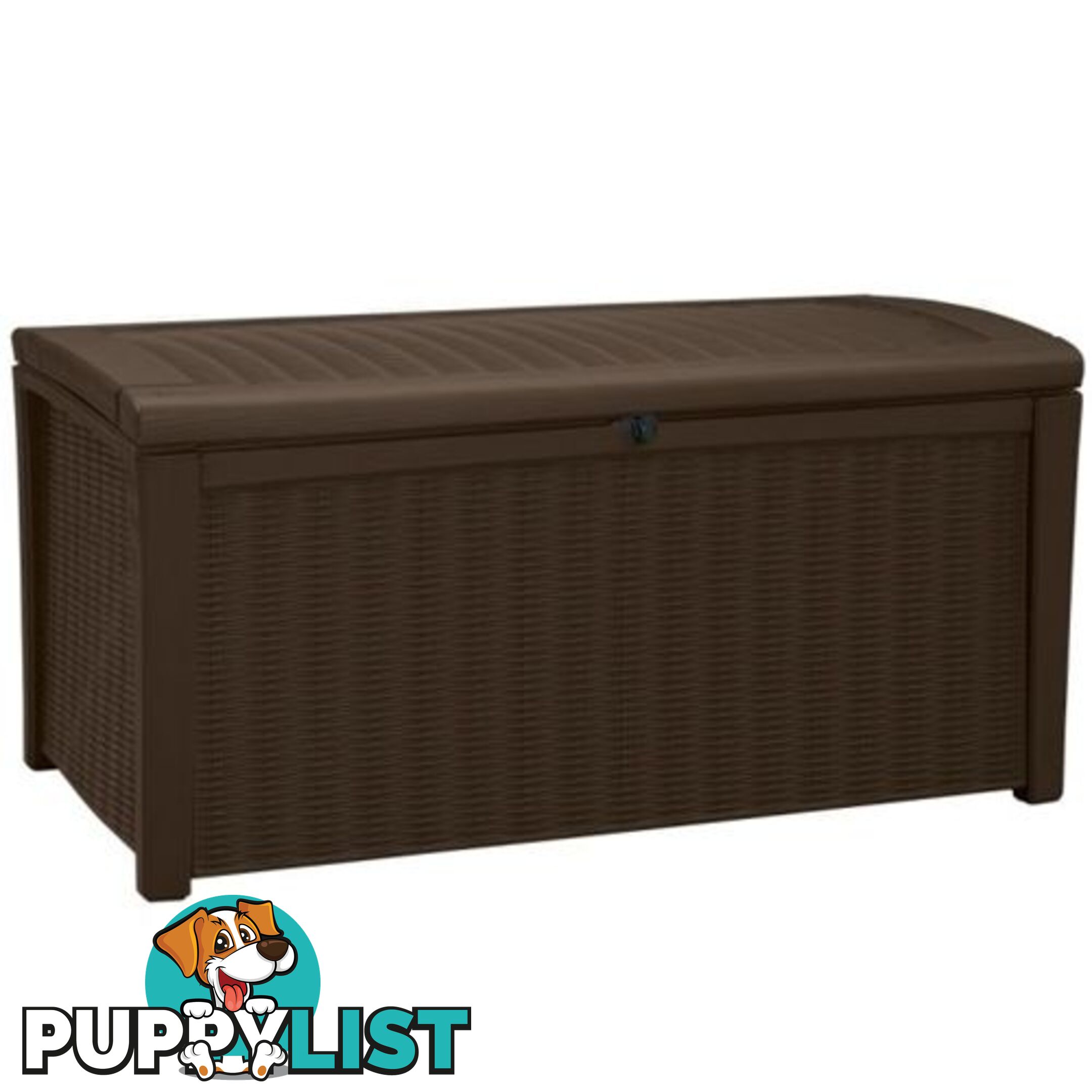 Keter Borneo Outdoor Garden Storage Box Brown