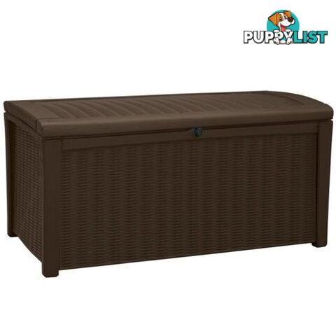 Keter Borneo Outdoor Garden Storage Box Brown