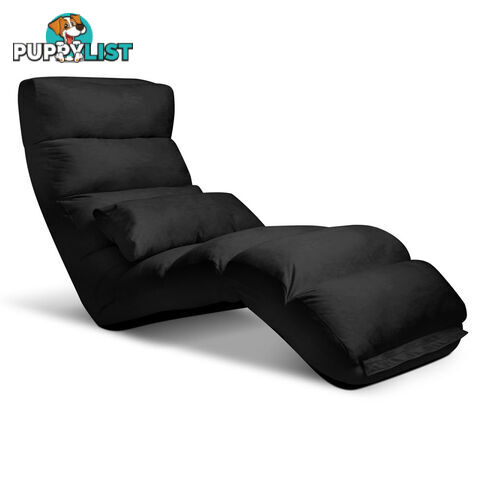 Lounge Sofa Chair - 75 Adjustable Angles _ Black