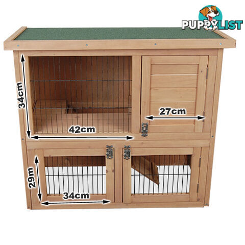 Double Storey Rabbit Hutch