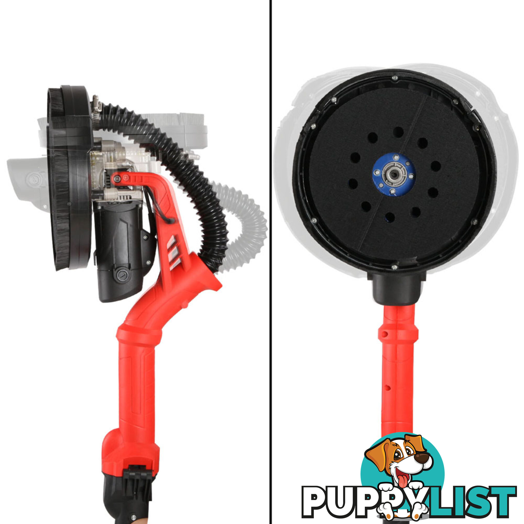 Industrial Drywall Sander with LED Light