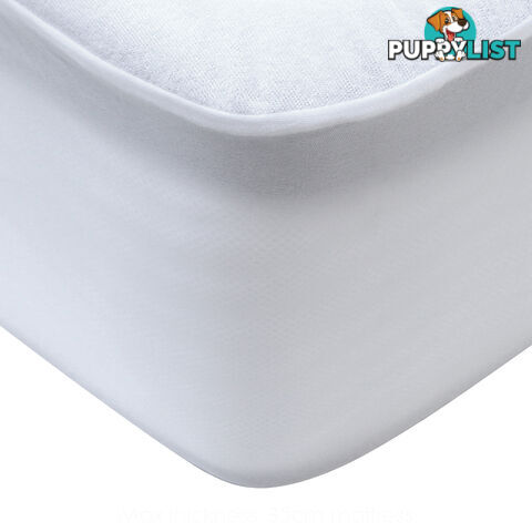 Waterproof Mattress Protector - Double