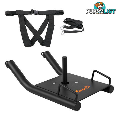 Fitness Power Sled Black