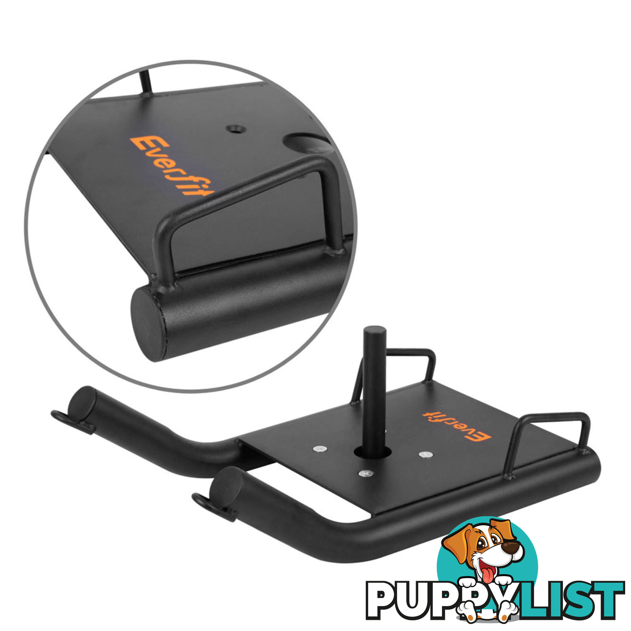 Fitness Power Sled Black