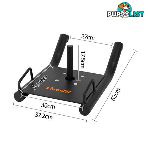 Fitness Power Sled Black