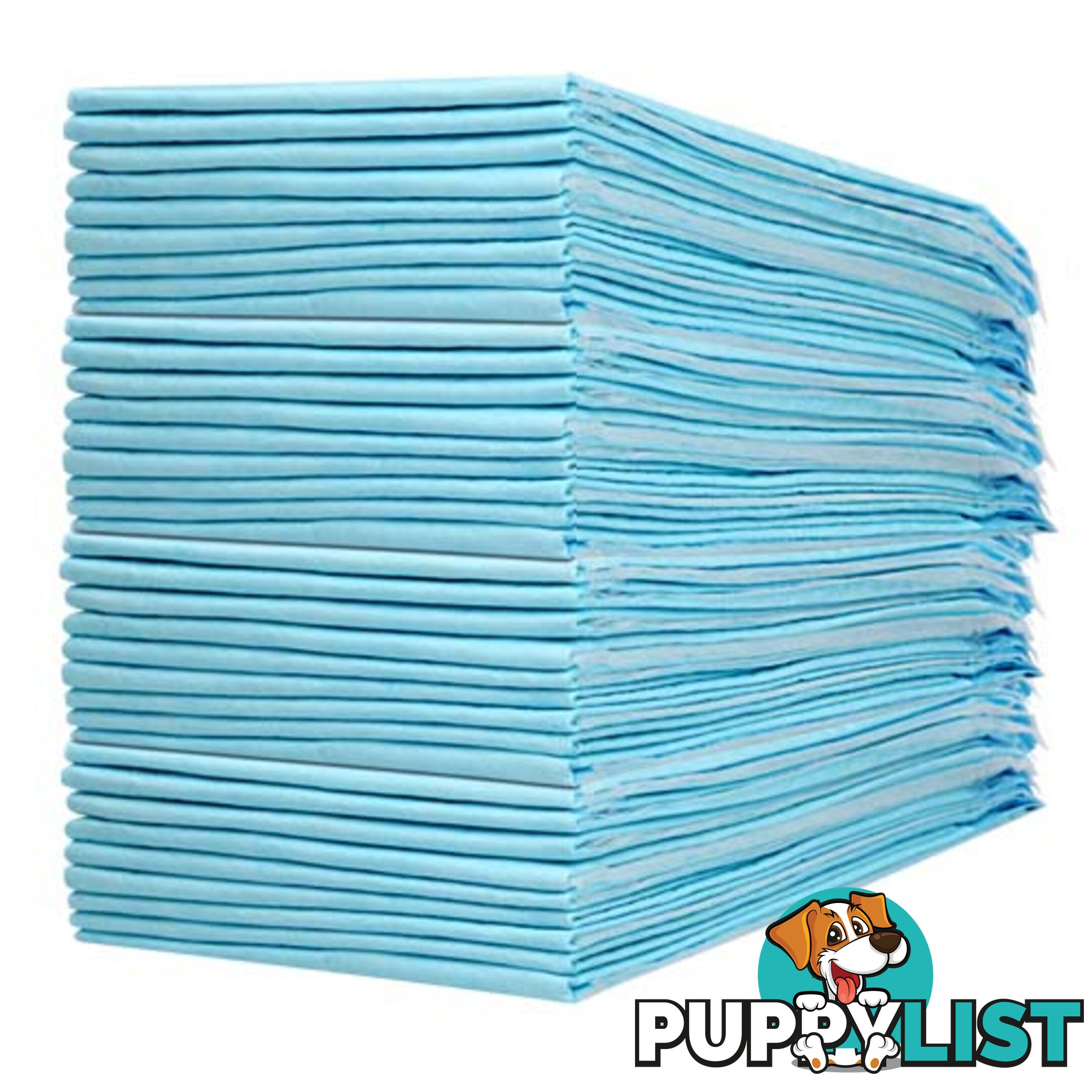 50 Puppy Pet Dog Toilet Training Pads Blue