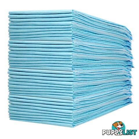 50 Puppy Pet Dog Toilet Training Pads Blue