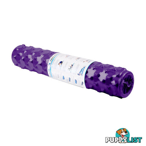 Yoga Gym Pilates EVA Stick Foam Roller Purple 79 x 13cm