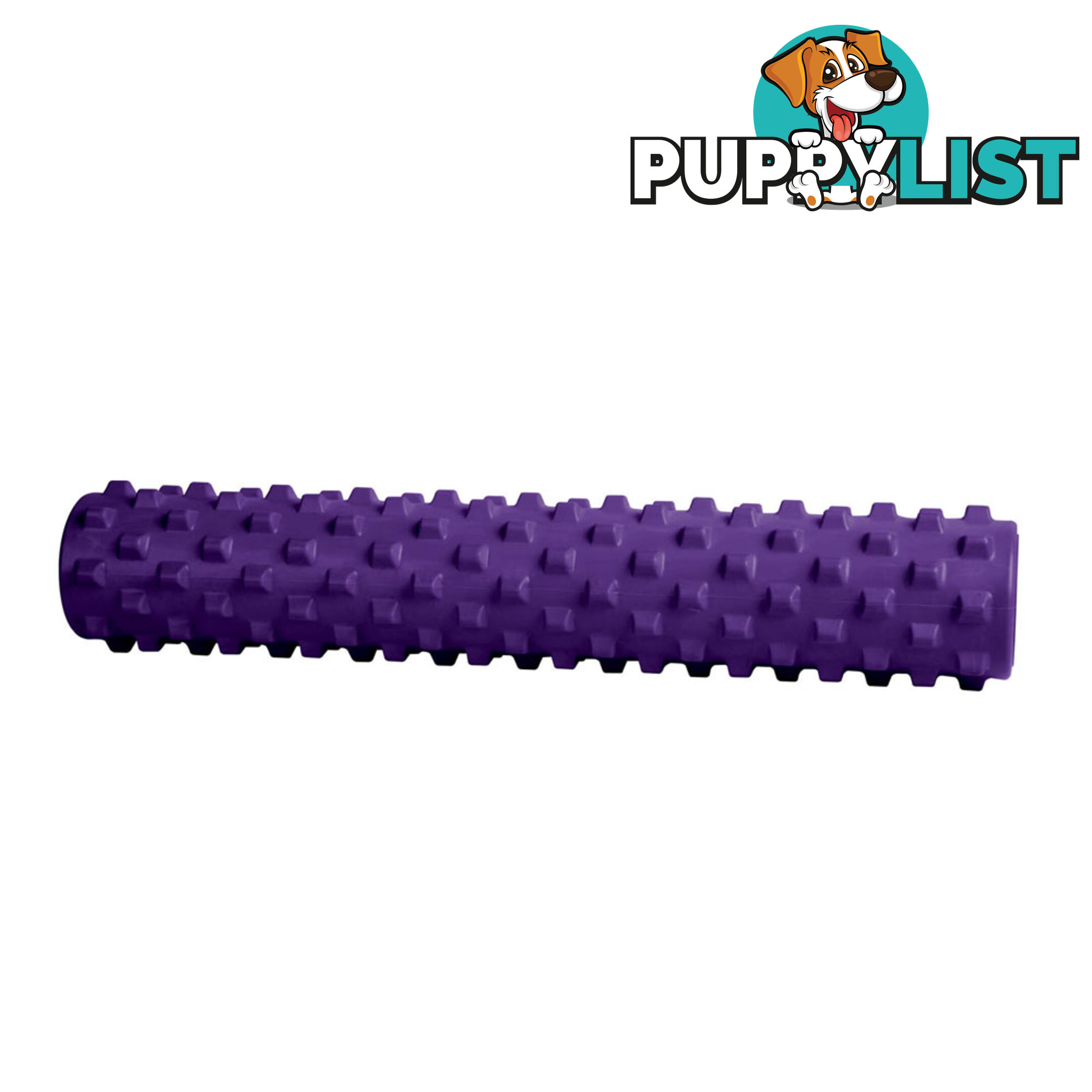 Yoga Gym Pilates EVA Stick Foam Roller Purple 79 x 13cm