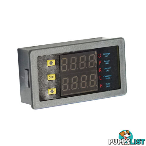 Voltage Meter 20A Led Dual Display Digital Power Voltmeter Ammeter VAM9020 AMP