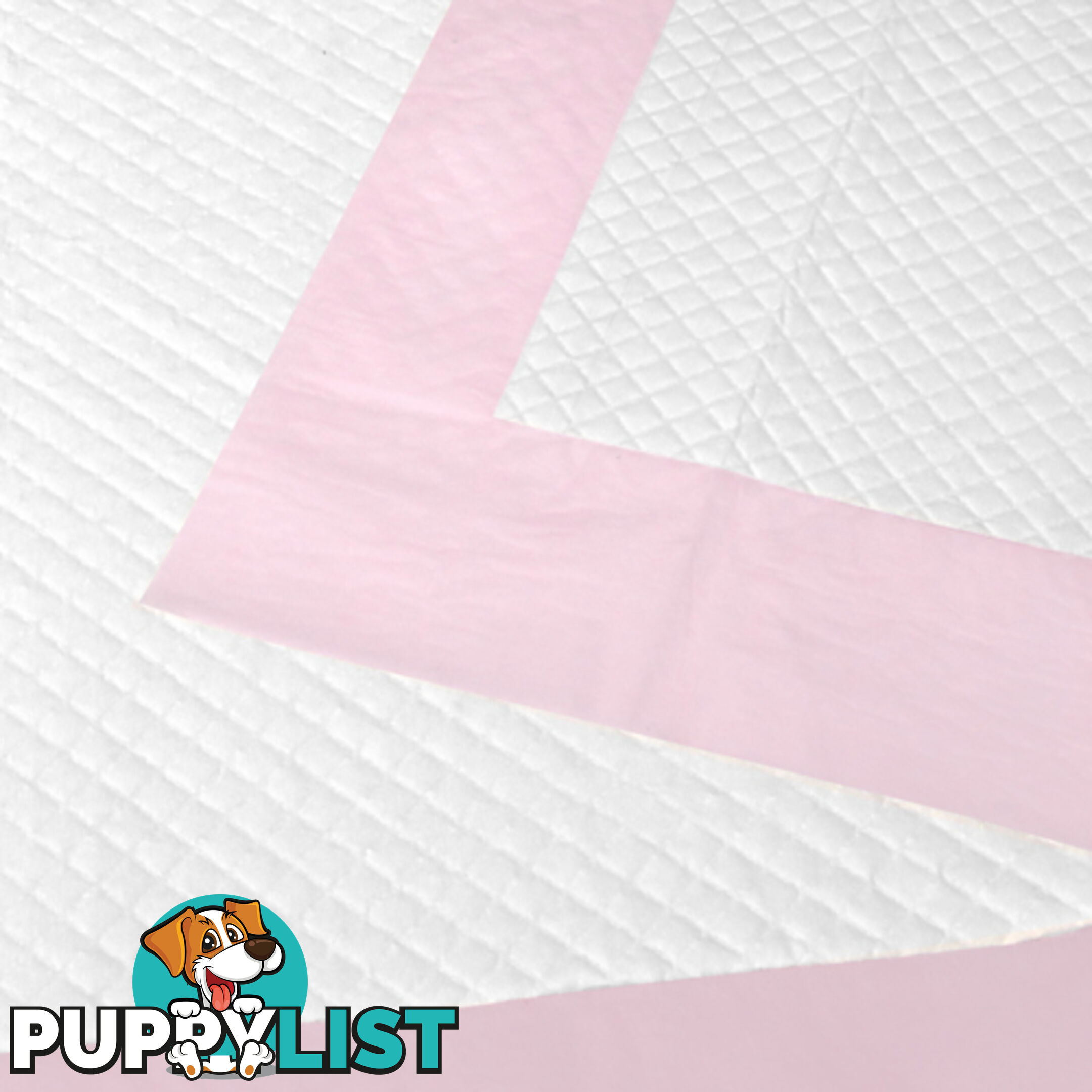 50 Puppy Pet Dog Toilet Training Pads Pink