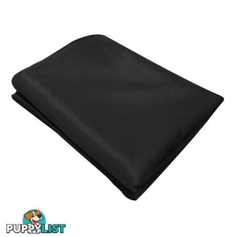 4 Pcs Wedding Table Cloth Round 229cm Black