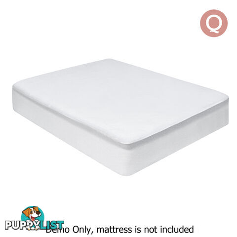 Waterproof Bamboo Mattress Protector - Queen