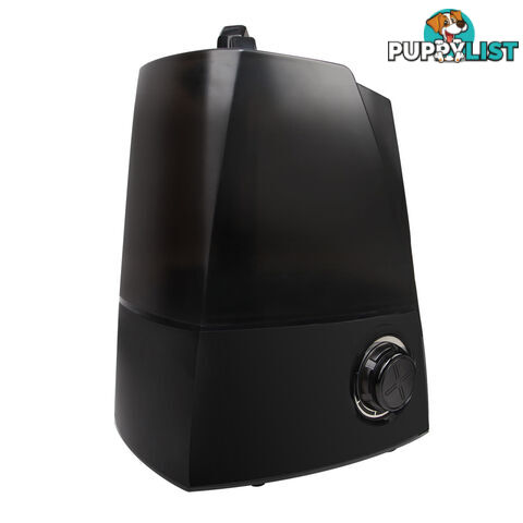 Ultrasonic Cool Mist Air Humidifier 5.8L Black