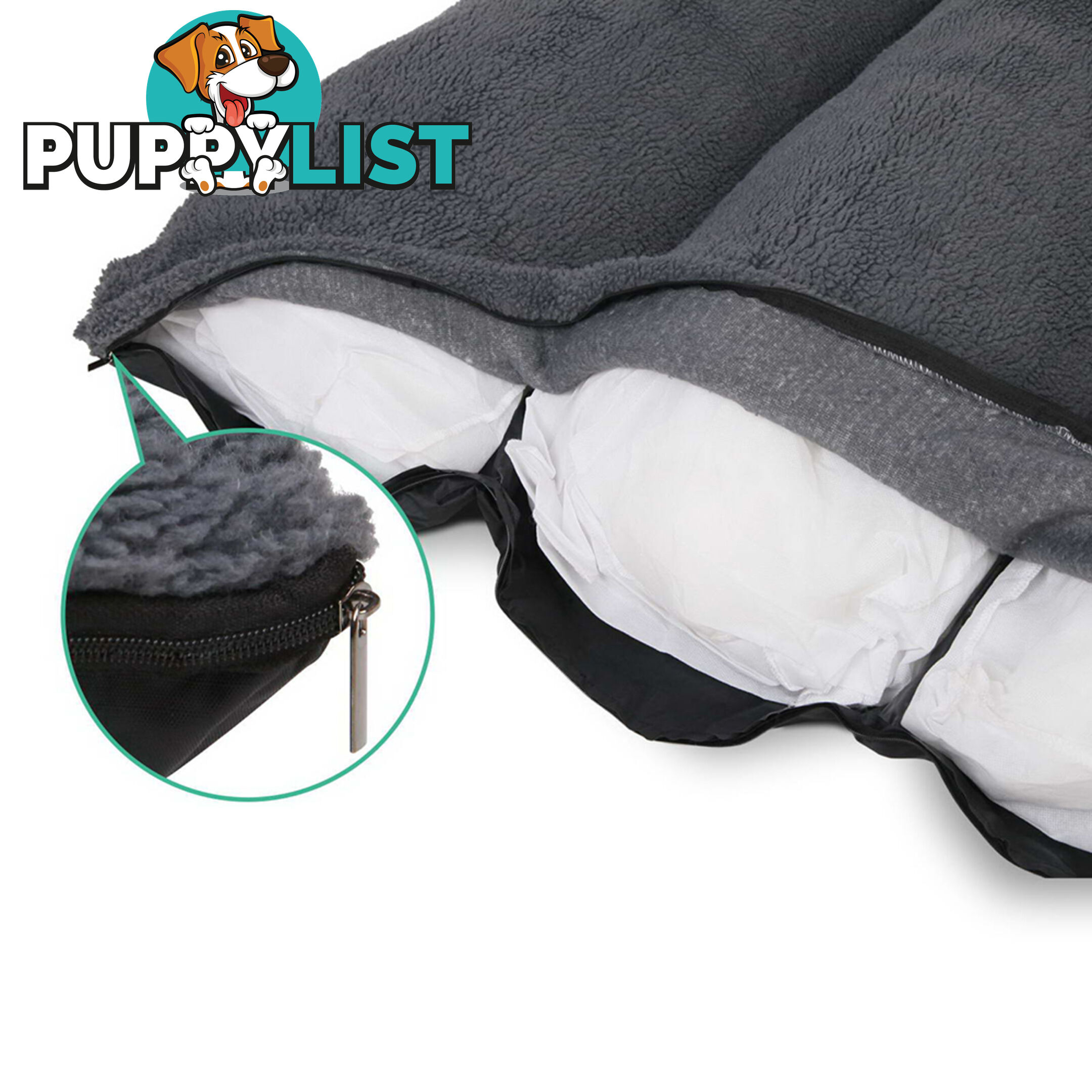 Waterproof Fleece Lined Dog Bed - XXLarge