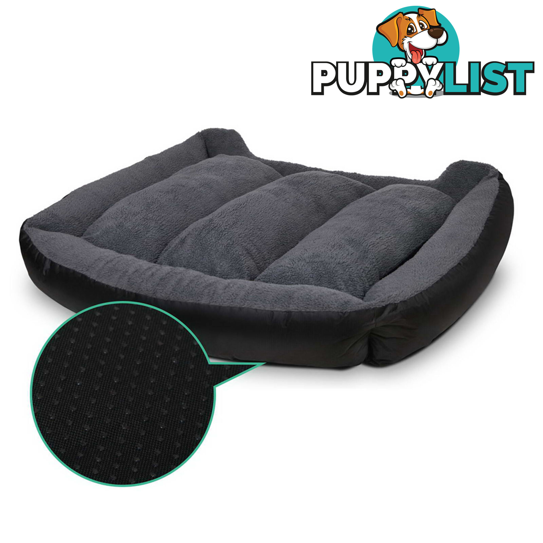 Waterproof Fleece Lined Dog Bed - XXLarge