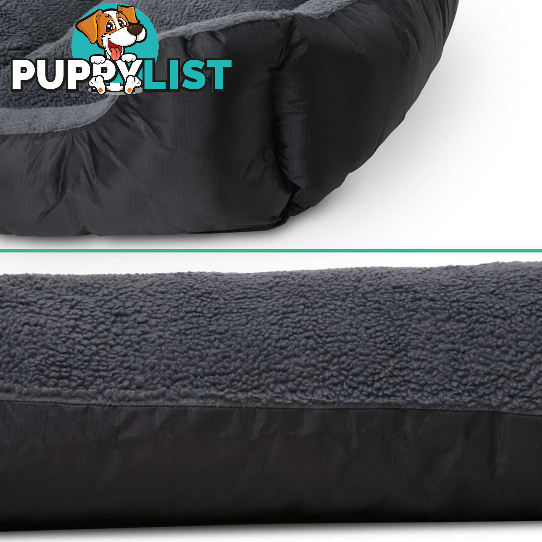 Waterproof Fleece Lined Dog Bed - XXLarge