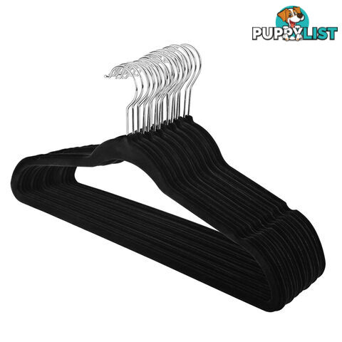 Set of 50 Velvet Coat Hangers