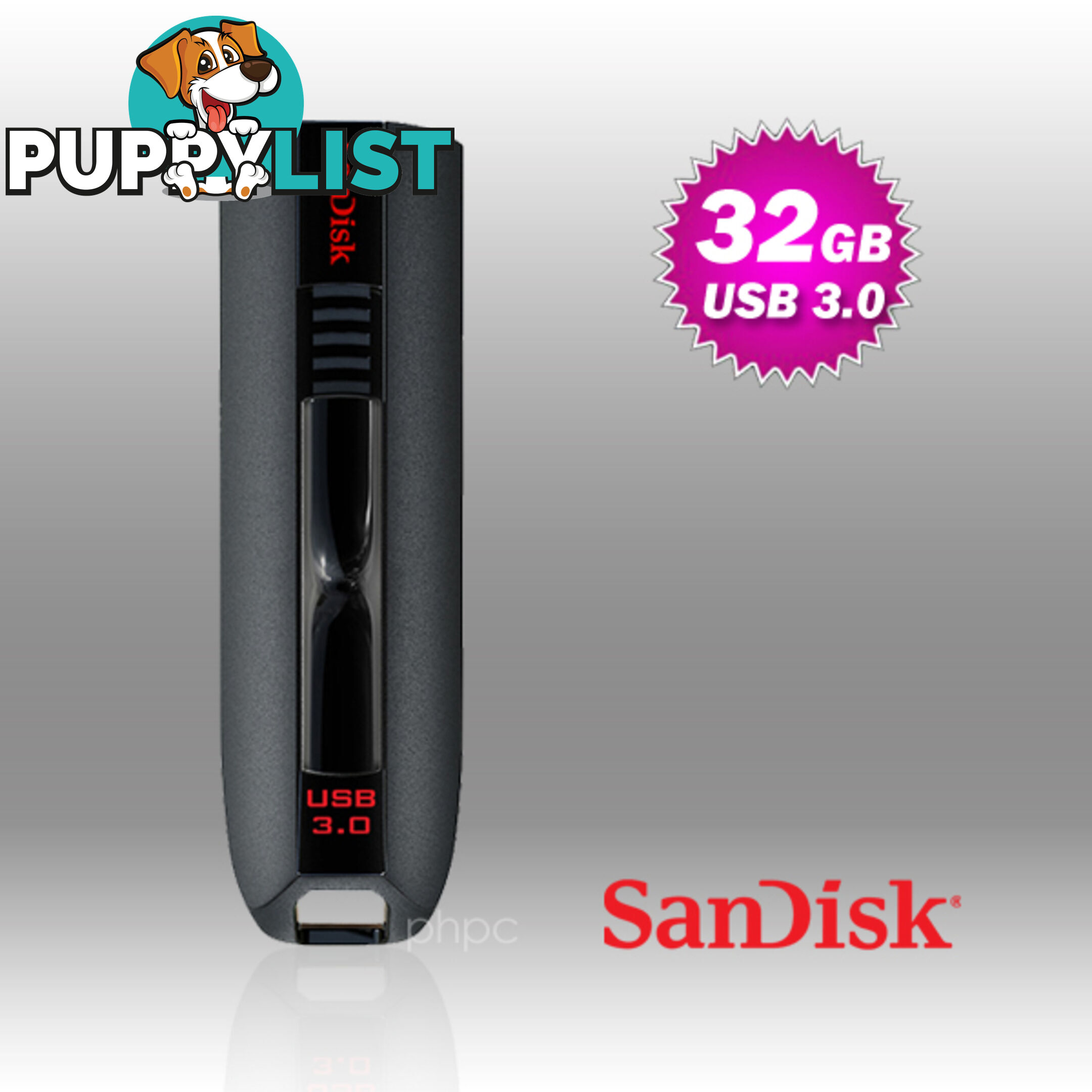 SanDisk Extreme CZ80 32GB USB 3.0 Flash Drive