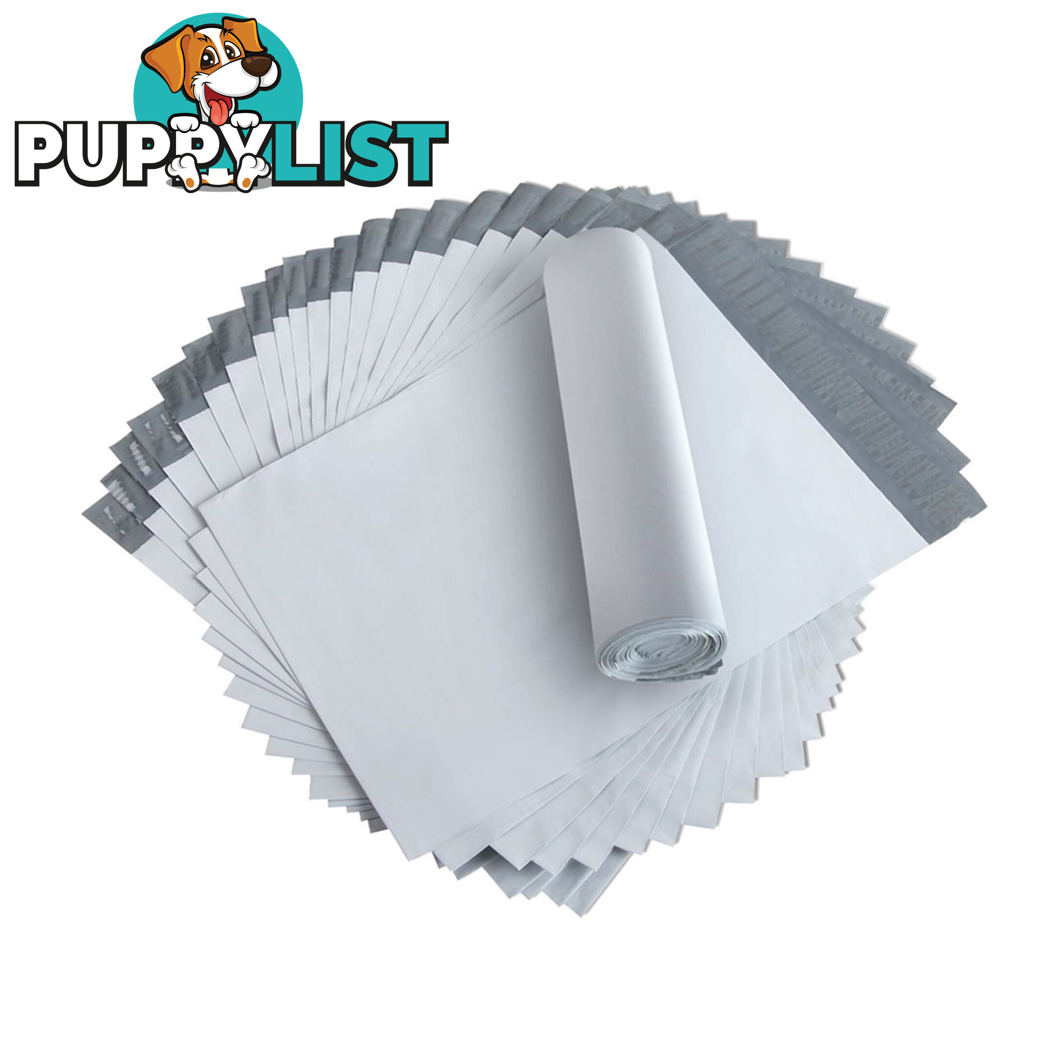 Set of 100 Poly Mailer Bags - 310 x 405mm