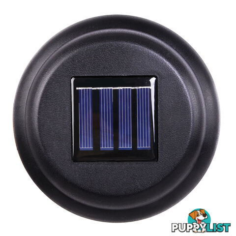 Set of 4 LED Solar Powered Bug Zapper Garden Light