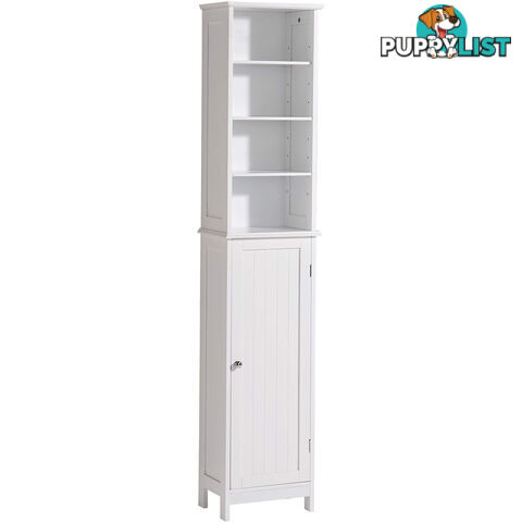 Grace Tall Cupboard in WHITE